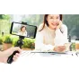 Viedtālruņiem - Puluz Live Broadcast Smartphone Vlogger Kith with LED lamp + phone clamp - perc šodien veikalā un ar piegādi