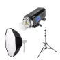 Studijas zibspuldzes - Godox AD400PRO TTL battery flash light 400WS noma