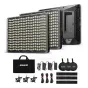 LED Gaismas paneļi - Amaran P60x 3-Light Kit 60W Bi-Color LED Soft Light Panel 3200K to 6500K Expanded Bi-Color NP-F FX w. Softbox, grids, big bag, adapters - ātri pasūtīt no ražotāja
