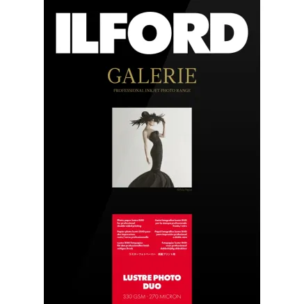ILFORD GALERIE LUSTRE PHOTO DUO 330G A4 25 SHEETS 2002817