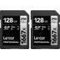 LEXAR PRO 1667X SDXC UHS II U3 V60 R250 W120 128G 2PACK LSD1667128G-B2NNG