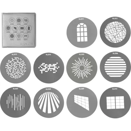 NANLITE GOBO SET 1 FOR PJ-BM AS-GB-B-SET1