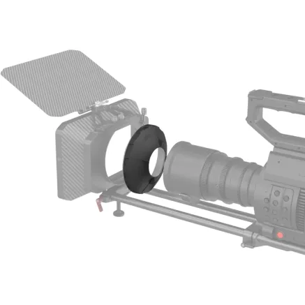 SMALLRIG 3409 SILICONE DONUT WITH 114MM REAR OPENING FOR MATTE BOX 3409