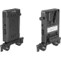 V-Mount Battery - SMALLRIG 3498 BATTERY ADAPTER PLATE V-MOUNT (BASIC VERSION) WITH DUAL ROD CLAMP 3498 - quick order from manufacturer
