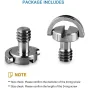 Tripod Accessories - SmallRig 1611 QR Camera Fixing Screw 1/4 (1 pcs) - quick order from manufacturer