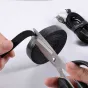 Citi aksesuāri - Baseus Colourful Circle Velcro strap 3m Black - perc šodien veikalā un ar piegādi