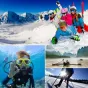 Sporta kameru aksesuāri - Puluz Elastic Mount Belt Adjustable Head Strap - perc šodien veikalā un ar piegādi