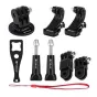 Sporta kameru aksesuāri - Puluz PKT18 Accessories Combo kits - perc šodien veikalā un ar piegādi