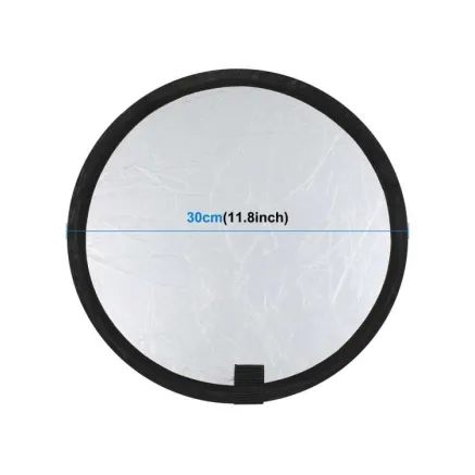 PULUZ 30cm 2 in 1 Silver /Gold Reflector Board