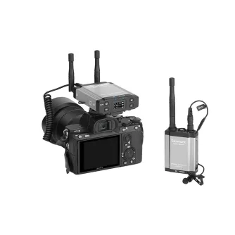 Bezvadu mikrofonu sistēmas - Saramonic Vlink2 Kit1, 2.4GHz Two Way-Communication Wireless Microphone System (TX+RX) - perc šodien veikalā un ar piegādi