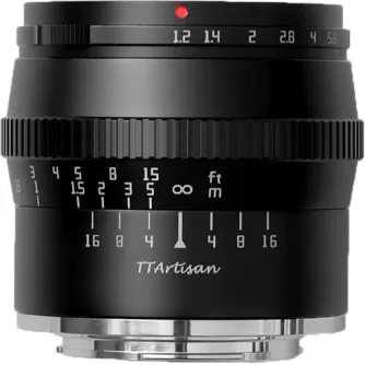 Objektīvi - TTArtisan 50mm F1.2 APS-C Sony E Mount - ātri pasūtīt no ražotāja