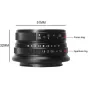 Objektīvi - 7Artisans 25mm F1.8 Sony E Mount - ātri pasūtīt no ražotāja