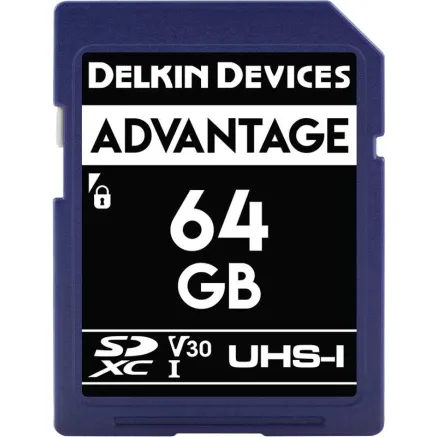 DELKIN SD ADVANTAGE 660X UHS-I U3 (V30) R90/W90 64GB