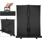 Fonu komplekti ar turētāju - StudioKing Roll-Up Background Screen FB-150200FB 150x200 cm Black - ātri pasūtīt no ražotāja