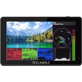 LCD monitori filmēšanai - FEELWORLD MONITOR LUT5 5 LUT5 - ātri pasūtīt no ražotāja