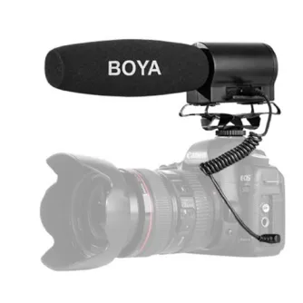 Mikrofoni - Boya Mini Condenser Microphone BY-DMR7 with Recorder - ātri pasūtīt no ražotāja