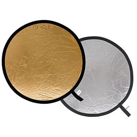 Manfrotto reflector 75cm, silver/gold (LA-3034) LL LR3034