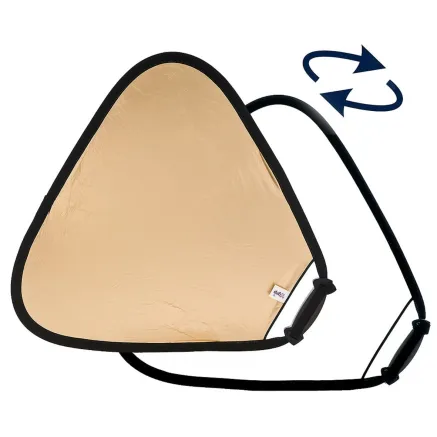Manfrotto reflector Tri Grip 75cm, golden/white (LA-3641) LL LR3641