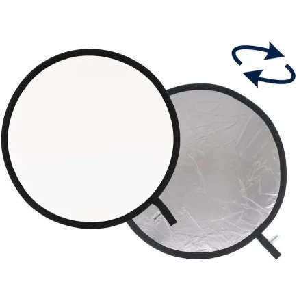 Manfrotto reflector 50cm, silver/white (LA-2031) LL LR2031