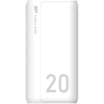 Portatīvie akumulatori - Silicon Power power bank GS15 20000mAh, white SP20KMAPBKGS150W - ātri pasūtīt no ražotāja