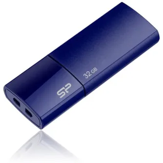 Zibatmiņas - Silicon Power flash drive 32GB Ultima U05, blue SP032GBUF2U05V1D - ātri pasūtīt no ražotāja