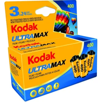 Photo films - Kodak 135 Ultramax Carded 135 Ultramax Carded 400-24x3 - buy today in Master Foto store and with delivery Best choise selected by experts