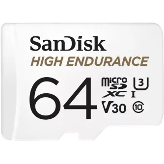 Atmiņas kartes - Sandisk memory card microSDXC 64GB High Endurance SDSQQNR-064G-GN6IA - ātri pasūtīt no ražotāja