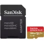 SanDisk atmiņas karte microSDXC 128GB Extreme Plus V30 A2 + adapteris SDSQXBZ-128G-GN6MA