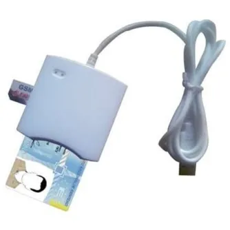 Atmiņas kartes - Transcend smart card reader N68, white EZ100PU-N68 - ātri pasūtīt no ražotāja