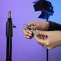 Rode universalus srieginis adapteris su karabineriu, 1/4, 3/8 ir 5/8 colių adapteriai