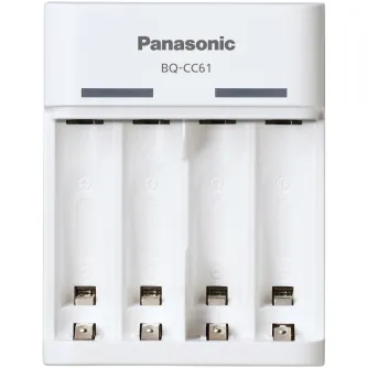 Batteries and chargers - Panasonic Batteries Panasonic eneloop charger BQ-CC61USB BQ-CC61USB - buy today in Master Foto store and with delivery Best choise selected by experts