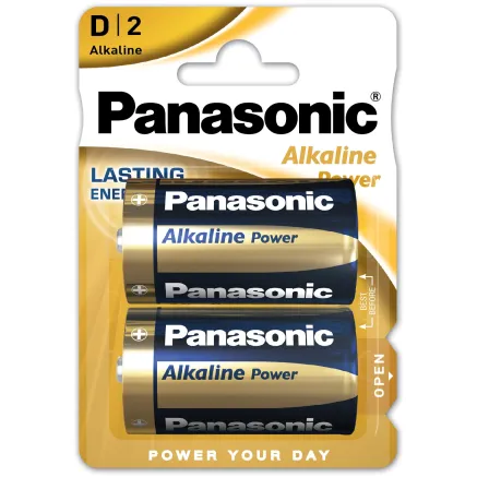 Panasonic Batteries Panasonic Alkaline Power battery LR20APB/2BP LR20APB/2BP