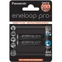 Baterijas, akumulatori un lādētāji - Panasonic Batteries Panasonic eneloop akumulators pro AAA 930 2BP BK-4HCDE/2BE - perc šodien veikalā un ar piegādi