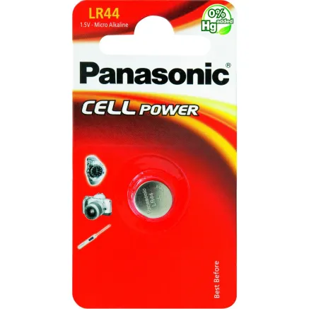 Panasonic Batteries Panasonic battery LR44/1B LR-44EL/1B