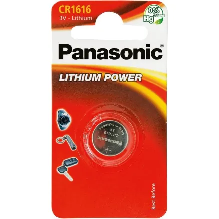 Panasonic Batteries Panasonic battery CR1616/1B CR-1616L/1BP