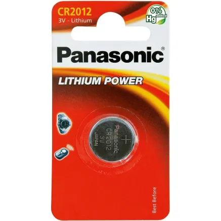 Panasonic Batteries Panasonic battery CR2012/1B CR-2012EL/1B