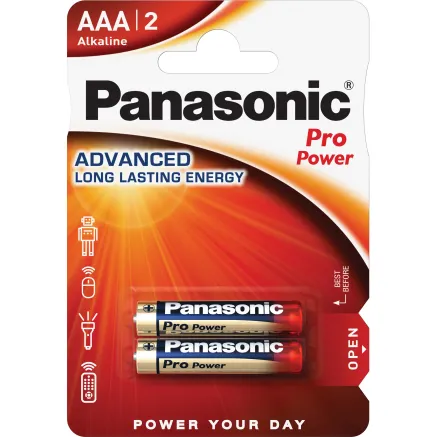 Panasonic Batteries Panasonic Pro Power battery LR03PPG/2B LR03PPG/2BP