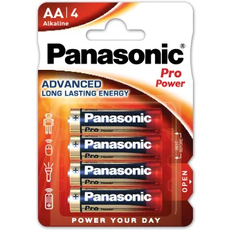 Batteries and chargers - Panasonic Batteries Panasonic Pro Power battery LR6PPG/4B LR6PPG/4BP - buy today in store and with delivery