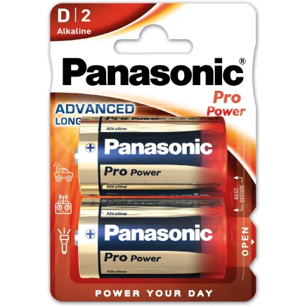 Panasonic Batteries Panasonic Pro Power battery LR20PPG/2B LR20PPG/2BP