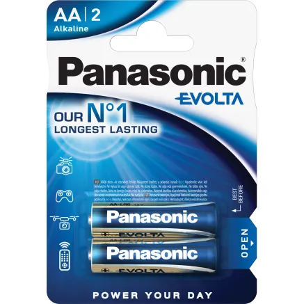 Panasonic Batteries Panasonic Evolta patarei LR6EGE/2B LR6EGE/2BP