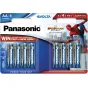 Baterijas, akumulatori un lādētāji - Panasonic Batteries Panasonic Evolta battery LR6EGE/8B (4+4) LR6EGE/8BW 4+4F - ātri pasūtīt no ražotāja