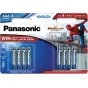 Baterijas, akumulatori un lādētāji - Panasonic Batteries Panasonic Evolta battery LR03EGE/8B (4+4pcs) LR03EGE/8BW 4+4F - ātri pasūtīt no ražotāja