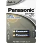 Baterijas, akumulatori un lādētāji - Panasonic Batteries Panasonic Everyday Power baterija LR03EPS/2B LR03EPS/2BP - ātri pasūtīt no ražotāja