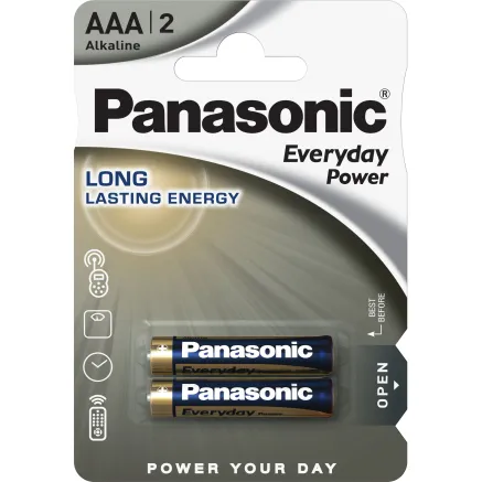 Panasonic Everyday Power baterija LR03EPS/2B LR03EPS/2BP