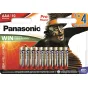 Baterijas, akumulatori un lādētāji - Panasonic Batteries Panasonic Pro Power battery LR03PPG/10B (6+4pcs) LR03PPG/10BW 6+4F - ātri pasūtīt no ražotāja