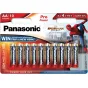 Baterijas, akumulatori un lādētāji - Panasonic Batteries Panasonic Pro Power battery LR6PPG/10B (6+4pcs) LR6PPG/10BW 6+4F - ātri pasūtīt no ražotāja