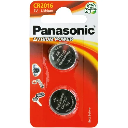 Panasonic Batteries Panasonic battery CR2016/2B CR-2016L/2BP