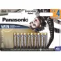 Baterijas, akumulatori un lādētāji - Panasonic Batteries Panasonic Everyday Power battery LR03EPS/10BW (6+4) LR03EPS/10BW 6+4F - ātri pasūtīt no ražotāja