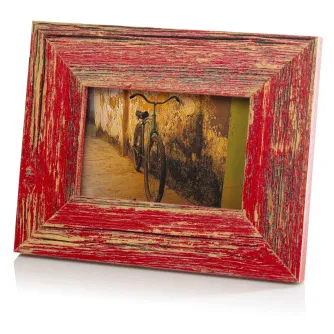 Foto rāmis - Photo frame Bad Disain 10x15 5cm, red - ātri pasūtīt no ražotāja