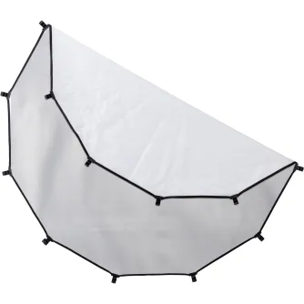 Atstarotāju paneļi - Manfrotto reflector cover HaloCompact Plus 98cm, silver/white LL LR3332 - ātri pasūtīt no ražotāja